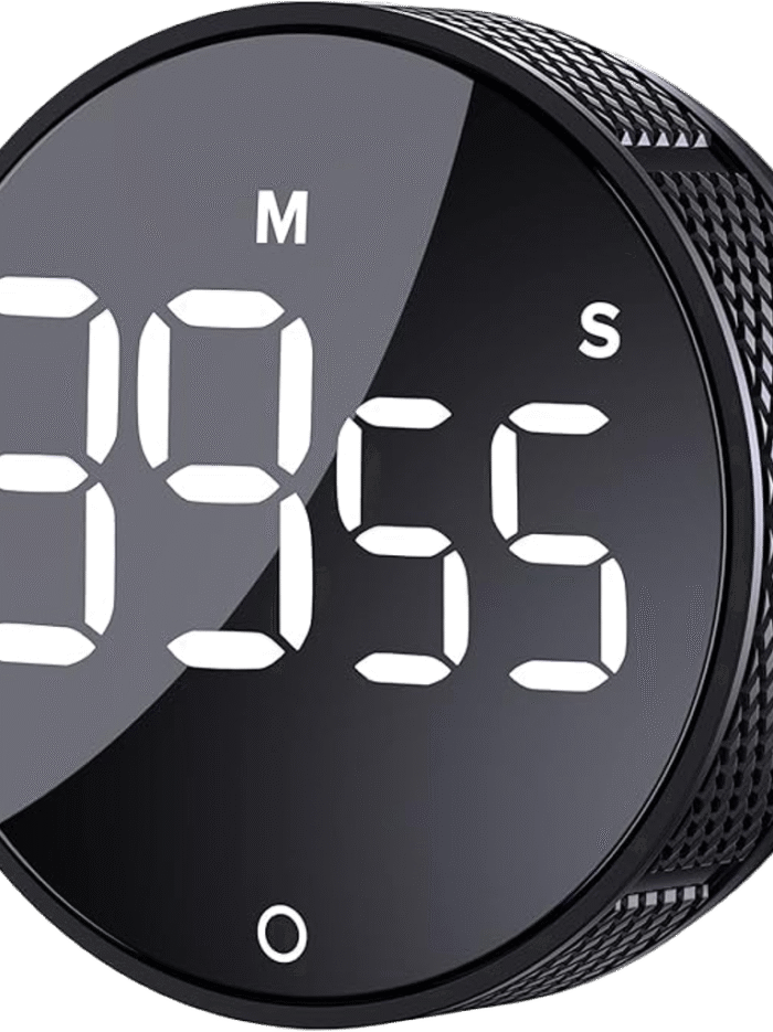 Smart Magnetic Digital Timer – Kitchen, Study, Shower & Egg Cooking